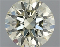 Diamante Natural 0.90 quilates, Redondo , Color N, claridad SI2 y certificado IGI