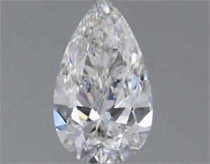 Picture of Natural Diamond 0.72 Carats, Pear with  Cut, F Color, VS2 Clarity and Certified by GIA