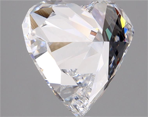 Picture of Natural Diamond 3.01 Carats, Heart with  Cut, D Color, SI1 Clarity and Certified by GIA