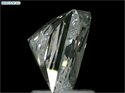 Natural Diamond 3.09 Carats, Princess with  Cut, E Color, SI1 Clarity and Certified by GIA