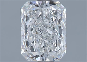 Picture of Natural Diamond 1.51 Carats, Radiant with  Cut, G Color, SI2 Clarity and Certified by GIA