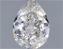 Natural Diamond 0.45 Carats, Pear with  Cut, H Color, VS1 Clarity and Certified by GIA