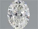 Diamante Natural 0.54 quilates, Ovalado , Color H, claridad VS2 y certificado GIA