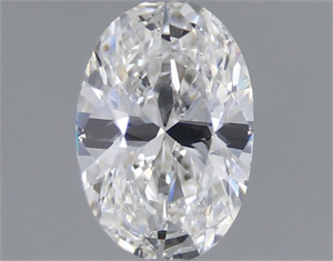 Picture of Natural Diamond 0.32 Carats, Oval with  Cut, F Color, SI1 Clarity and Certified by GIA