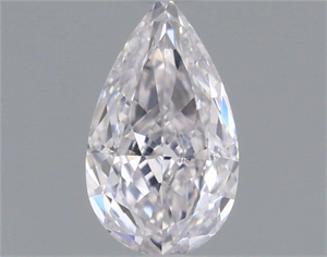 Picture of Natural Diamond 0.52 Carats, Pear with  Cut, F Color, VVS2 Clarity and Certified by GIA