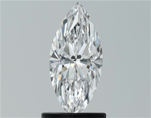Picture of Natural Diamond 1.00 Carats, Marquise with  Cut, D Color, VVS1 Clarity and Certified by GIA