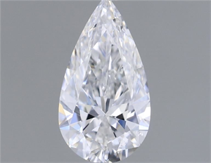 Picture of Natural Diamond 0.48 Carats, Pear with  Cut, E Color, SI1 Clarity and Certified by GIA