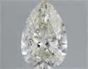 Natural Diamond 1.52 Carats, Pear with  Cut, I Color, SI2 Clarity and Certified by IGI