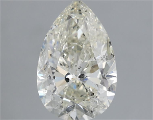 Picture of Natural Diamond 1.52 Carats, Pear with  Cut, I Color, SI2 Clarity and Certified by IGI