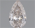Diamante Natural 0.51 quilates, De pera , Color J, claridad SI2 y certificado GIA