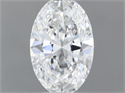 Natural Diamond 0.31 Carats, Oval with  Cut, E Color, SI1 Clarity and Certified by GIA