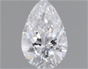 Diamante Natural 0.70 quilates, De pera , Color D, claridad VVS1 y certificado GIA