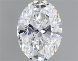 Picture of Natural Diamond 0.50 Carats, Oval with  Cut, E Color, SI2 Clarity and Certified by GIA