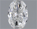 Diamante Natural 0.32 quilates, Ovalado , Color F, claridad SI1 y certificado GIA