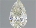 Natural Diamond 0.90 Carats, Pear with  Cut, J Color, SI1 Clarity and Certified by IGI