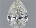 Diamante Natural 0.50 quilates, De pera , Color K, claridad VVS2 y certificado GIA