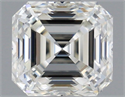 Diamante Natural 1.03 quilates, Asscher , Color J, claridad VVS1 y certificado GIA