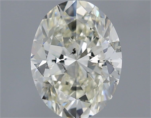 Foto Diamante Natural 1.00 quilates, Ovalado , Color I, claridad SI2 y certificado IGI de
