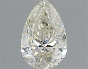 Picture of Natural Diamond 1.00 Carats, Pear with  Cut, J Color, I1 Clarity and Certified by IGI