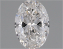 Natural Diamond 0.46 Carats, Oval with  Cut, G Color, VVS1 Clarity and Certified by GIA