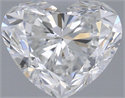Diamante Natural 1.00 quilates, Corazón , Color F, claridad VS1 y certificado GIA