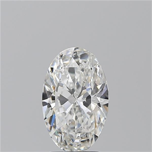 Foto Diamante Natural 2.50 quilates, Ovalado , Color F, claridad VVS2 y certificado GIA de