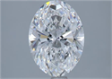 Natural Diamond 2.01 Carats, Oval with  Cut, E Color, VS1 Clarity and Certified by GIA