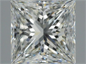 Natural Diamond 1.70 Carats, Princess with  Cut, I Color, VVS1 Clarity and Certified by GIA