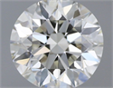 Diamante Natural 0.60 quilates, Redondo , Color I, claridad VVS1 y certificado IGI