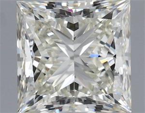 Foto Diamante Natural 1.50 quilates, Princesa , Color J, claridad VVS1 y certificado IGI de