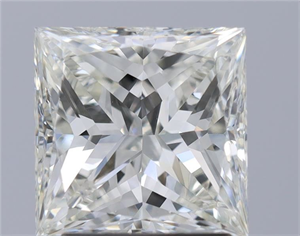 Foto Diamante Natural 2.05 quilates, Princesa , Color I, claridad VVS1 y certificado HRD de