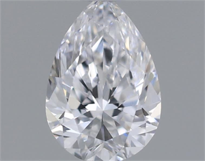 Foto Diamante Natural 0.31 quilates, De pera , Color D, claridad VVS1 y certificado GIA de