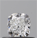 Natural Diamond 0.41 Carats, Cushion with  Cut, F Color, VS2 Clarity and Certified by GIA