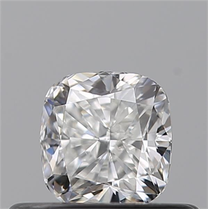 Picture of Natural Diamond 0.41 Carats, Cushion with  Cut, F Color, VS2 Clarity and Certified by GIA
