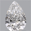 Diamante Natural 0.70 quilates, De pera , Color D, claridad VVS2 y certificado GIA