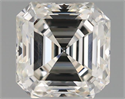 Diamante Natural 0.45 quilates, Asscher , Color I, claridad VVS2 y certificado GIA
