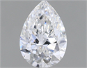 Natural Diamond 0.67 Carats, Pear with  Cut, E Color, SI1 Clarity and Certified by GIA