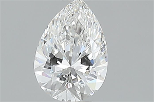 Foto Diamante Natural 0.32 quilates, De pera , Color G, claridad IF y certificado GIA de