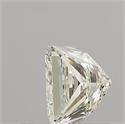 Diamante Natural 0.90 quilates, Princesa , Color K, claridad SI1 y certificado GIA