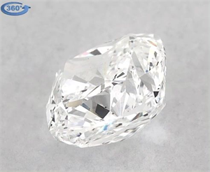 Foto Diamante Natural 1.61 quilates, Del cojín , Color E, claridad SI1 y certificado GIA de