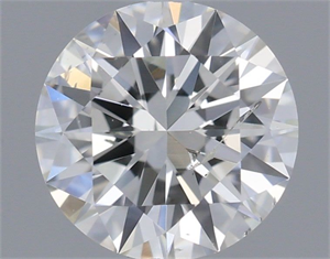 Foto Diamante Natural 0.70 quilates, Redondo , Color H, claridad SI2 y certificado HRD de