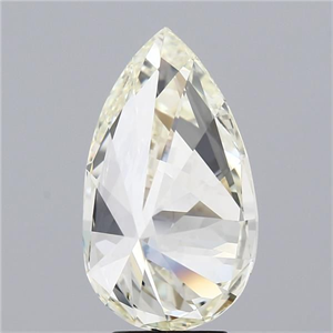 Picture of Natural Diamond 5.02 Carats, Pear with  Cut, M Color, VVS1 Clarity and Certified by GIA