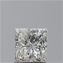 Diamante Natural 1.08 quilates, Princesa , Color I, claridad VS1 y certificado GIA
