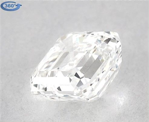Foto Diamante Natural 0.91 quilates, Asscher , Color G, claridad VS1 y certificado GIA de