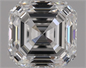 Natural Diamond 1.01 Carats, Asscher with  Cut, D Color, VVS2 Clarity and Certified by GIA