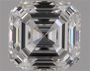Foto Diamante Natural 1.01 quilates, Asscher , Color D, claridad VVS2 y certificado GIA de
