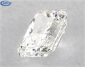 Natural Diamond 1.51 Carats, Radiant with  Cut, J Color, VS1 Clarity and Certified by GIA