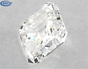 Foto Diamante Natural 1.80 quilates, Asscher , Color I, claridad VS1 y certificado GIA de