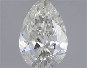 Foto Diamante Natural 0.45 quilates, De pera , Color J, claridad SI2 y certificado GIA de