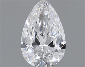 Foto Diamante Natural 0.30 quilates, De pera , Color D, claridad VVS1 y certificado GIA de